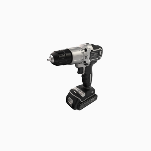 Black&Decker Darbeli Matkap Vidalama BDCHD18SC1K-QW Silver Li-ion 18V 1.5Ah Tek Akülü