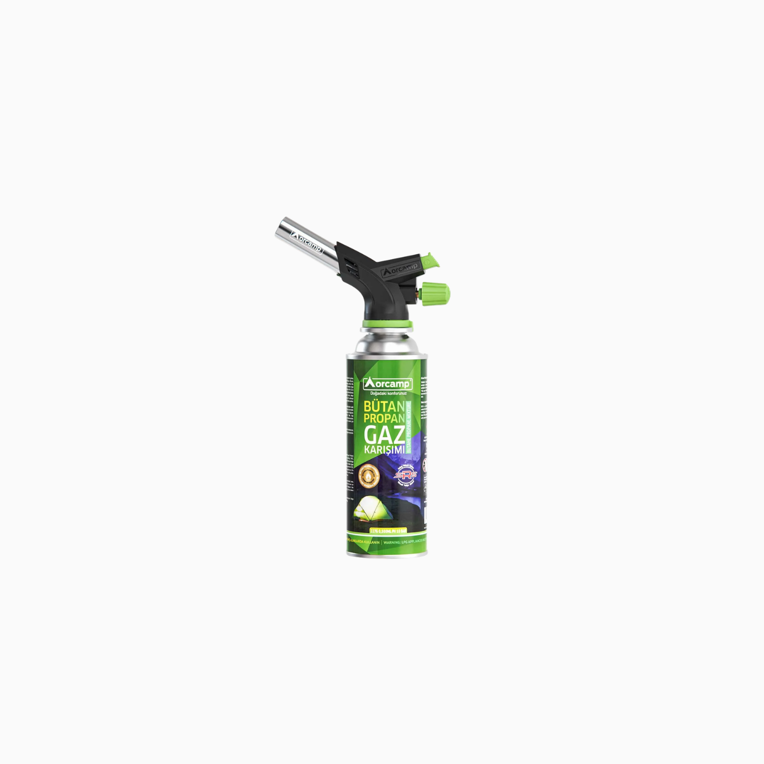 Orcamp Çakmaklı Kartuş Pürmüz Set (227 gr Gaz Dahil)