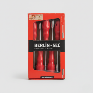 Berli-Sel 5 Parça Lokma Tornavida Seti – Yerli Üretim