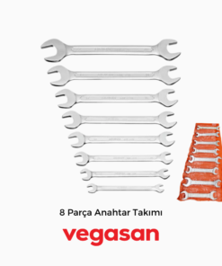 Alternative view of 8 Parça Açık Ağız Anahtar Takımı (6–22 mm)