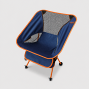 Madfox FoldMesh Mini Kompakt Katlanır Sandalye Navy Spark 3