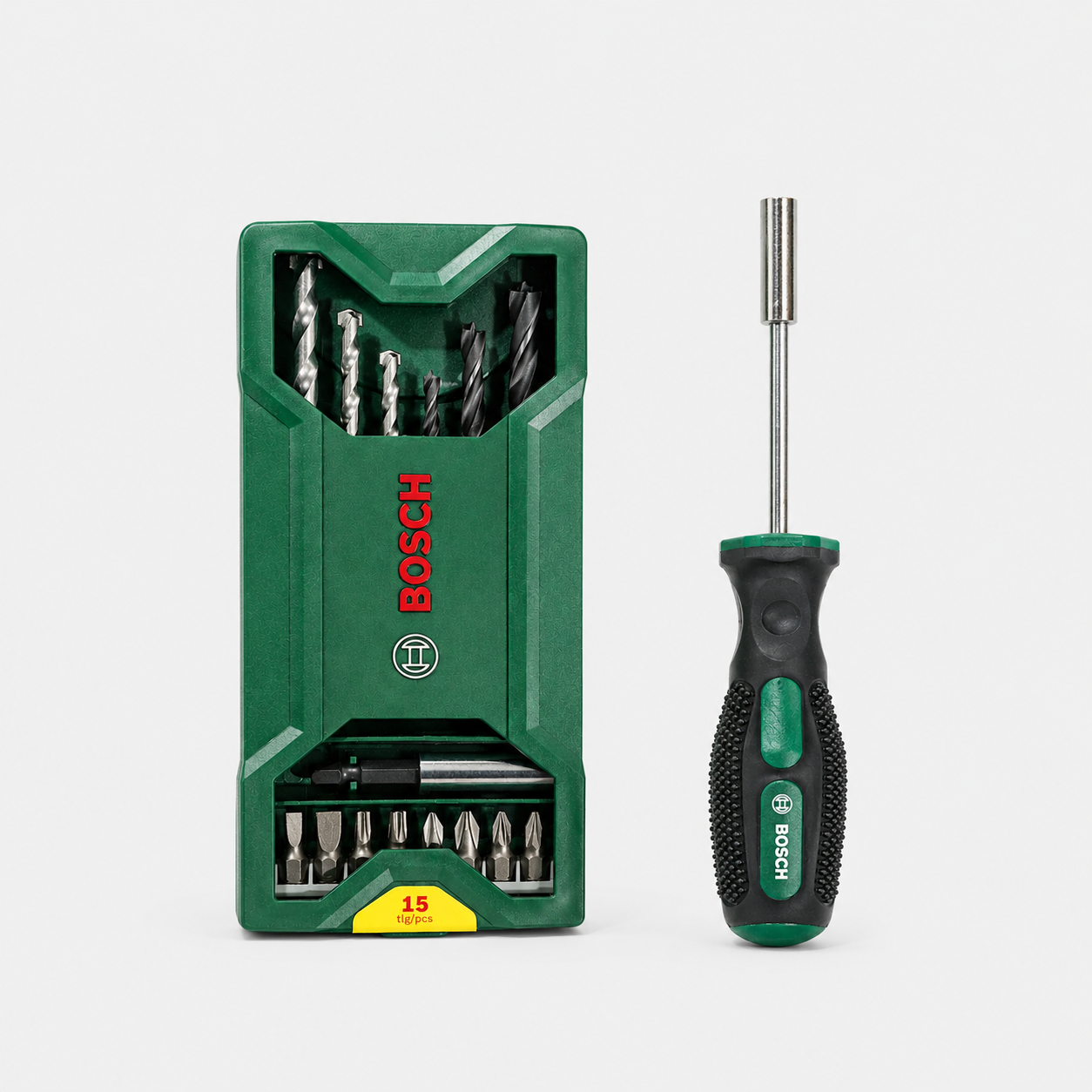 Bosch Mini X-Line 15+1 Parça Matkap Ucu, Tornavida ve Vidalama Uç Seti Bosch Mini X-Line 15+1 Parça Matkap Ucu, Tornavida ve Vidalama Uç Seti