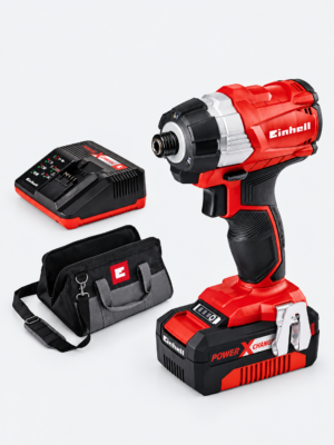 Einhell TE-CI 18 Li BL Kit 18V 4.0 Ah Akülü Darbeli Vidalama 180 Nm – Şarj Cihazı ve Çanta
