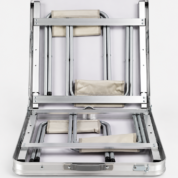 Madfox CampSet ShadePort Katlanır Kamp Masası Seti Beyaz 4 Tabureli 5