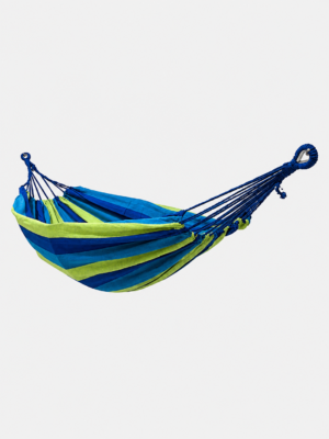 Madfox Tree Bed Lightweight  Canvas Hamak Mavi 190x80 cm – 200 kg Taşıma Kapasiteli