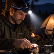 Şarjlı Kafa Lambası – Kamp ve Outdoor Kafa Feneri 300 lümen5