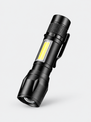Şarjlı Led Cep El Feneri 3 Modlu Zoomlu Kamp ve Outdoor Fener Cata CT-8024